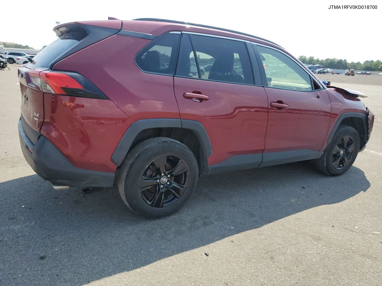 JTMA1RFV0KD018700 2019 Toyota Rav4 Xle Premium