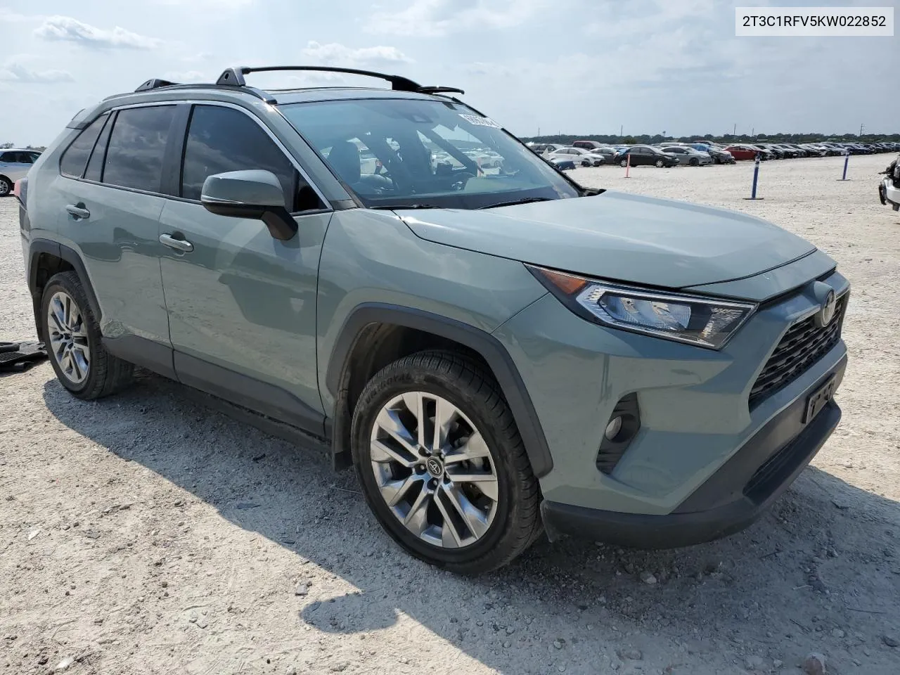 2019 Toyota Rav4 Xle Premium VIN: 2T3C1RFV5KW022852 Lot: 68967884