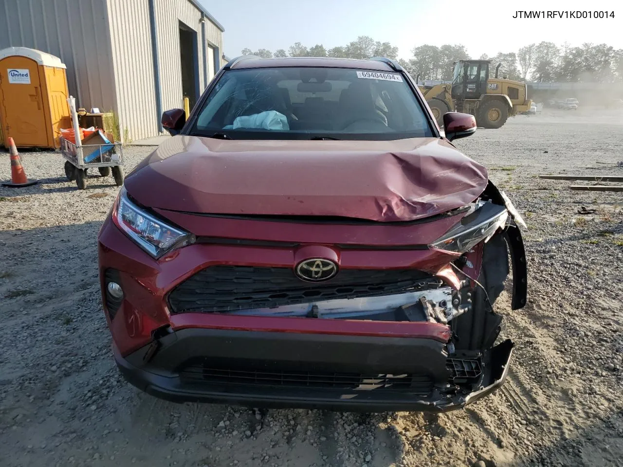 2019 Toyota Rav4 Xle VIN: JTMW1RFV1KD010014 Lot: 69404694