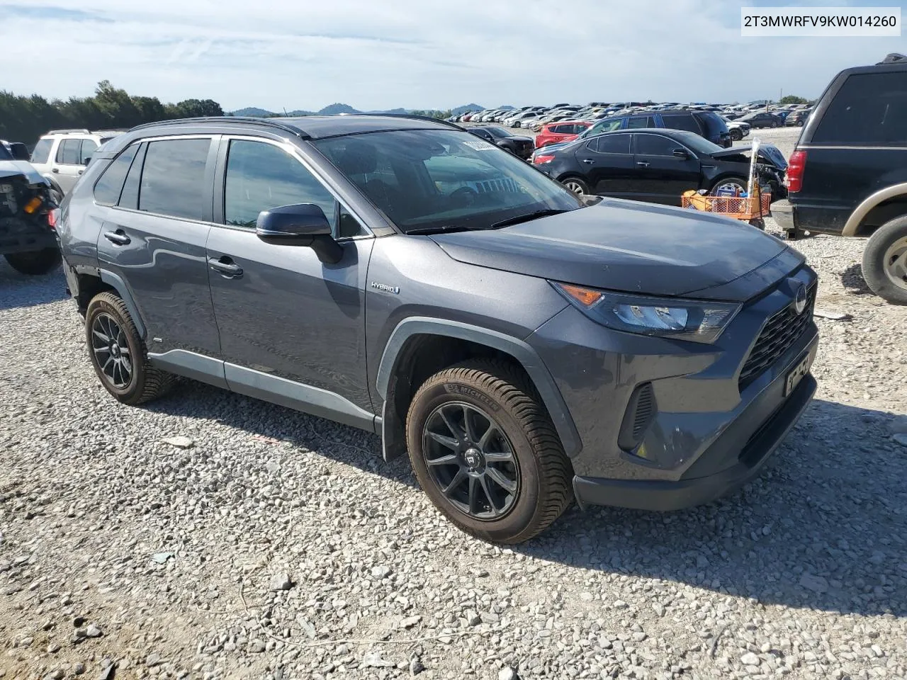 2019 Toyota Rav4 Le VIN: 2T3MWRFV9KW014260 Lot: 70289644