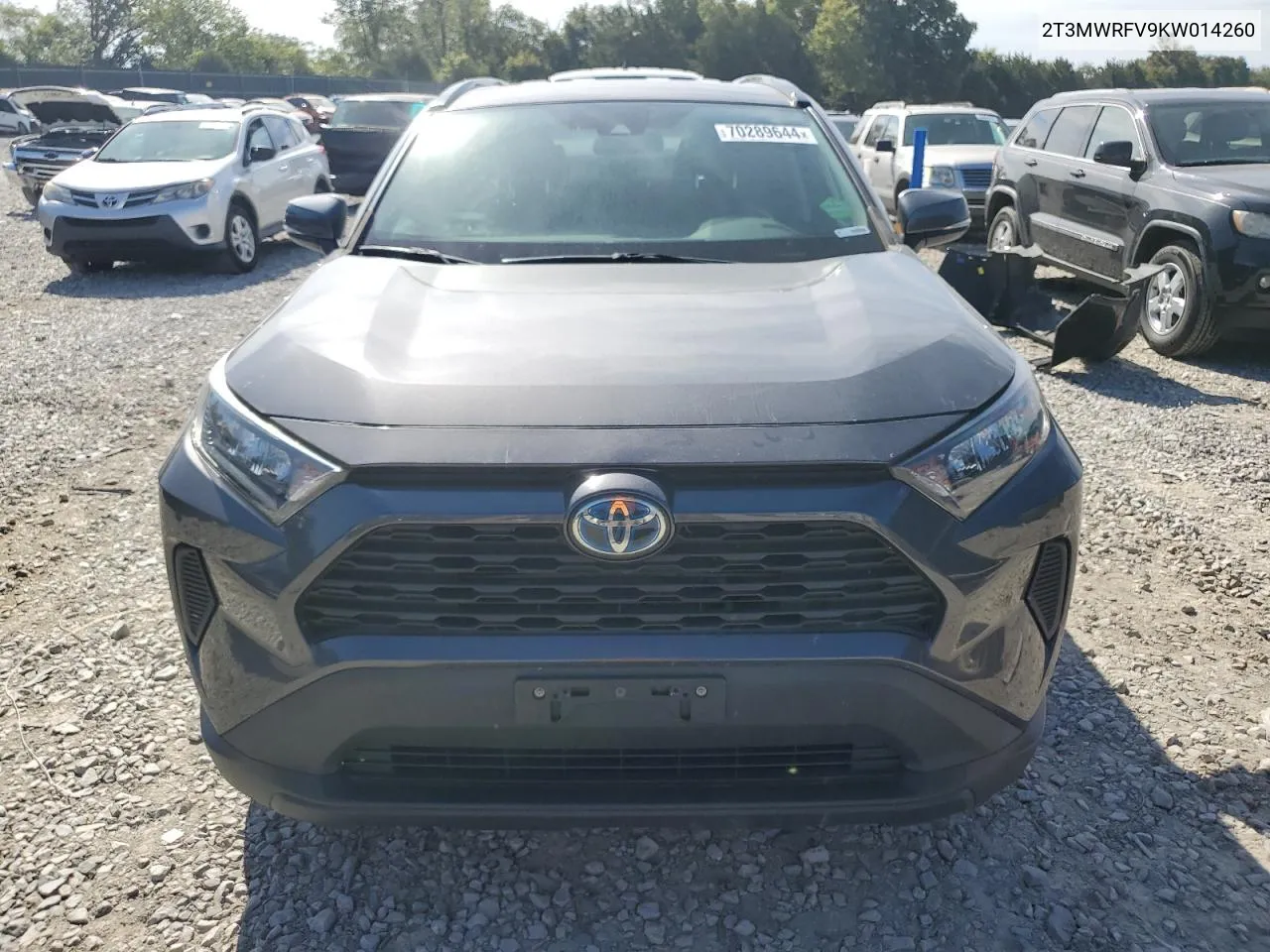 2019 Toyota Rav4 Le VIN: 2T3MWRFV9KW014260 Lot: 70289644