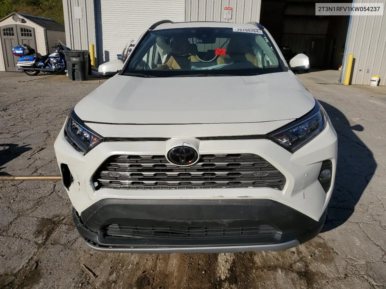 2019 Toyota Rav4 Limited VIN: 2T3N1RFV1KW054237 Lot: 70799764