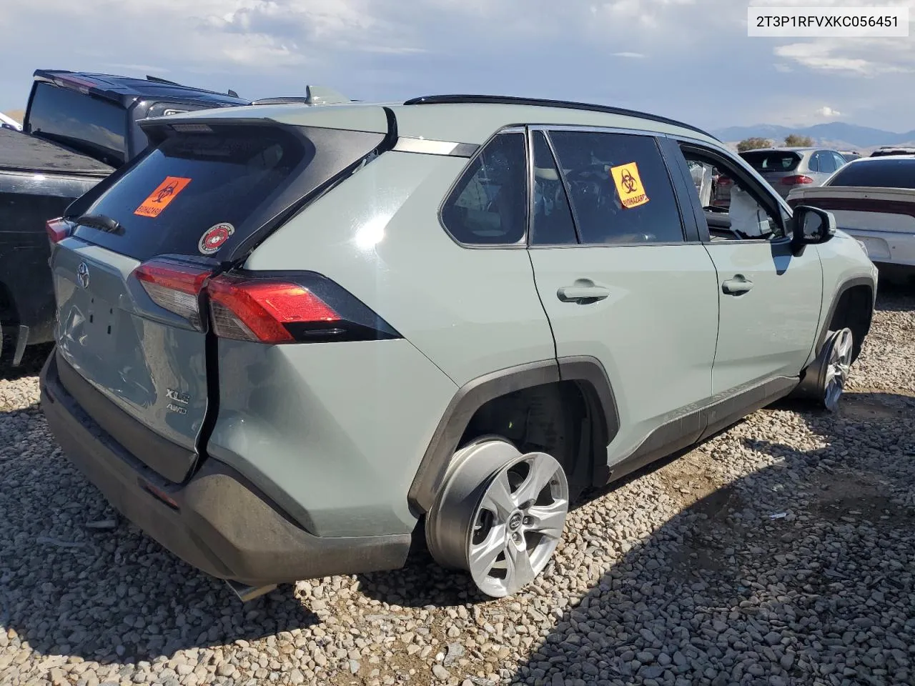 2019 Toyota Rav4 Xle VIN: 2T3P1RFVXKC056451 Lot: 71306144