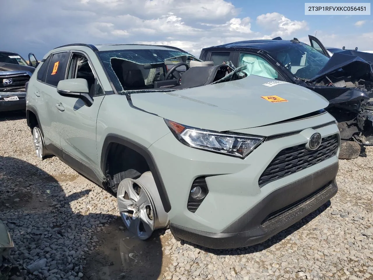 2019 Toyota Rav4 Xle VIN: 2T3P1RFVXKC056451 Lot: 71306144