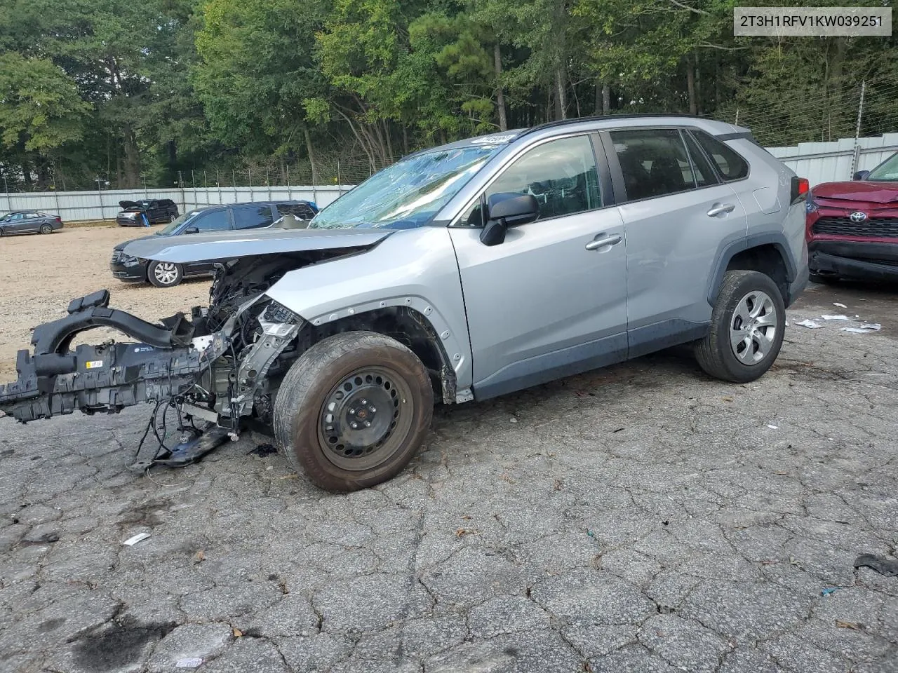 2019 Toyota Rav4 Le VIN: 2T3H1RFV1KW039251 Lot: 71459864