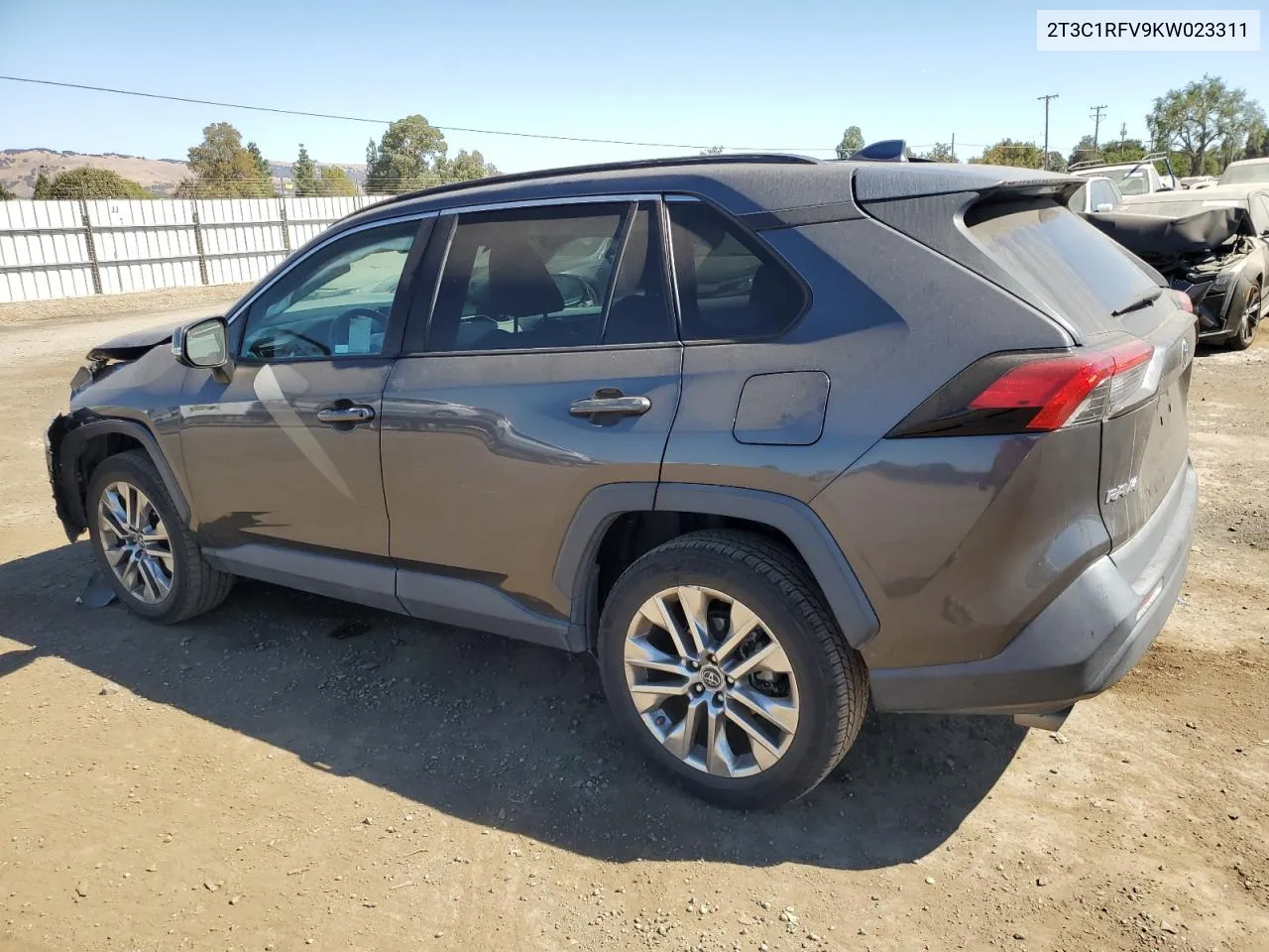 2T3C1RFV9KW023311 2019 Toyota Rav4 Xle Premium