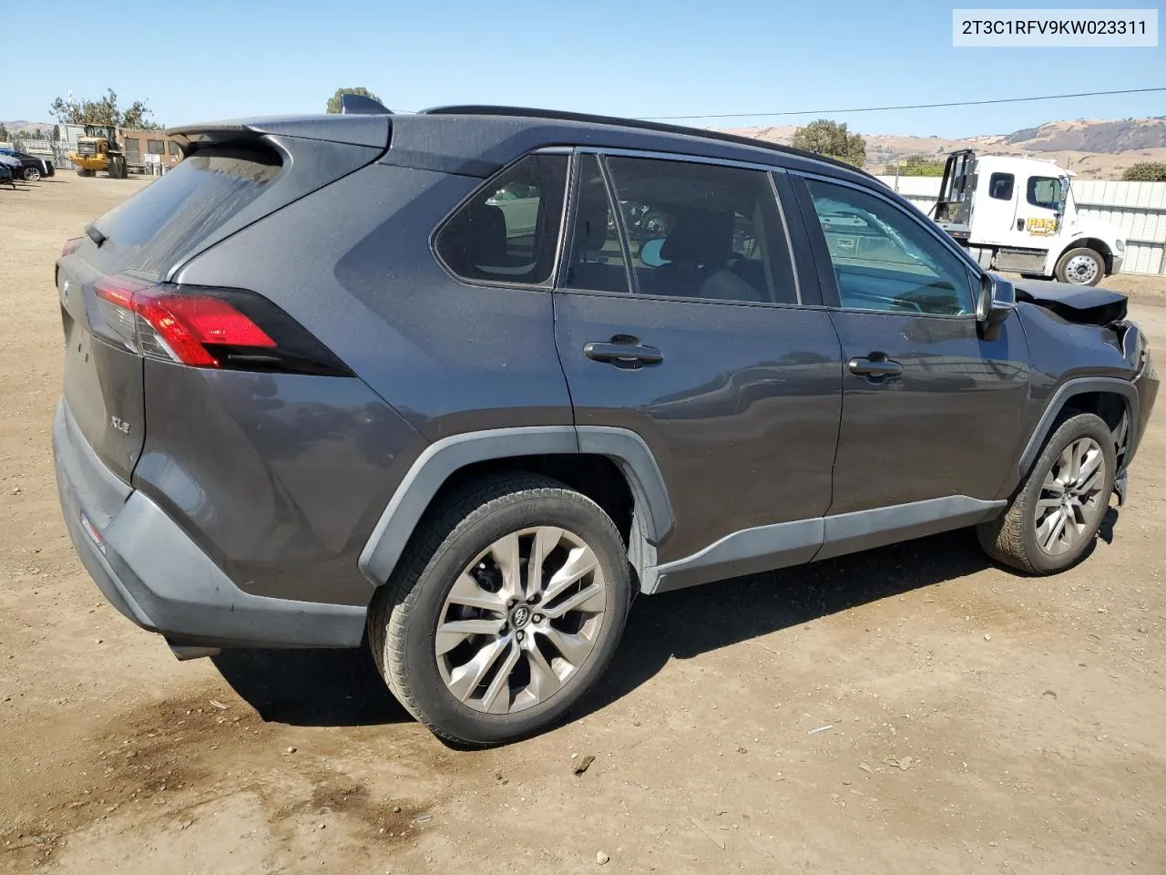 2019 Toyota Rav4 Xle Premium VIN: 2T3C1RFV9KW023311 Lot: 71600324