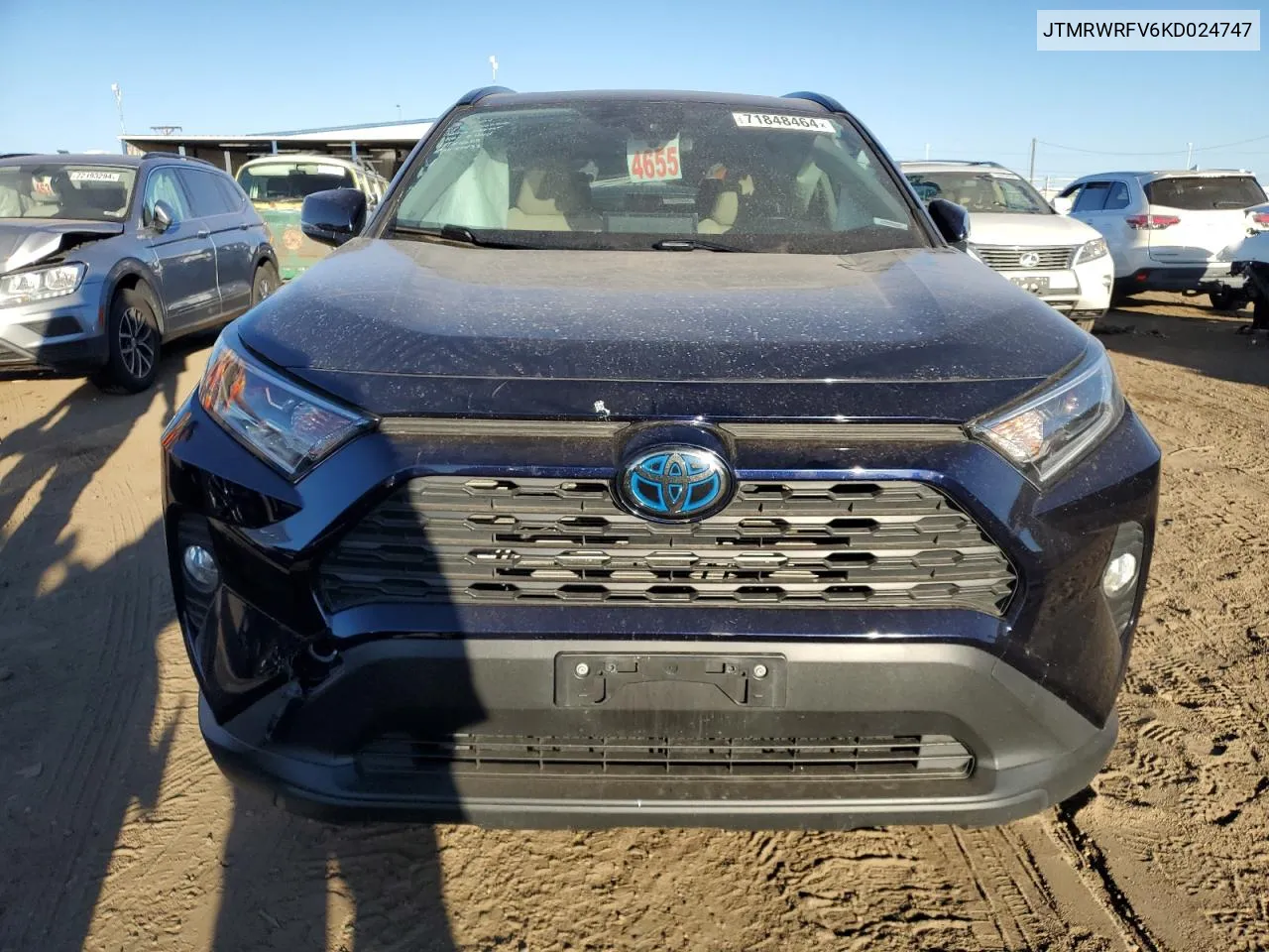 JTMRWRFV6KD024747 2019 Toyota Rav4 Xle