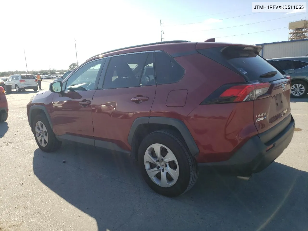 JTMH1RFVXKD511055 2019 Toyota Rav4 Le