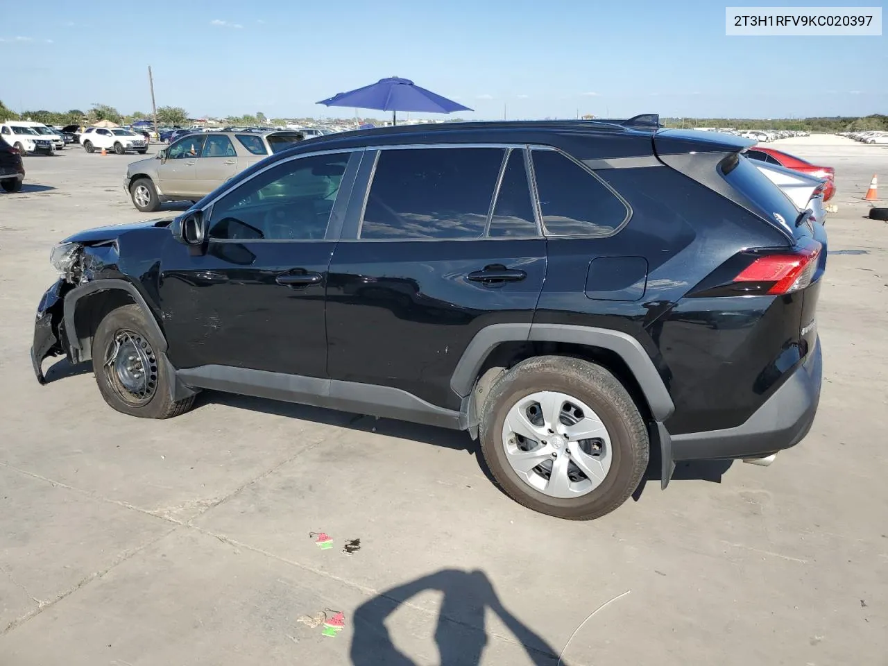 2019 Toyota Rav4 Le VIN: 2T3H1RFV9KC020397 Lot: 72142034