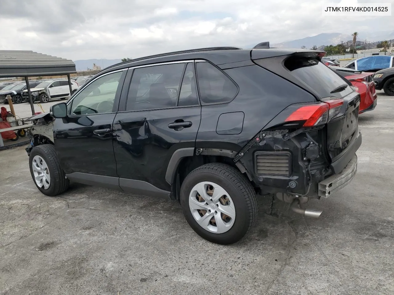 2019 Toyota Rav4 Le VIN: JTMK1RFV4KD014525 Lot: 72309194