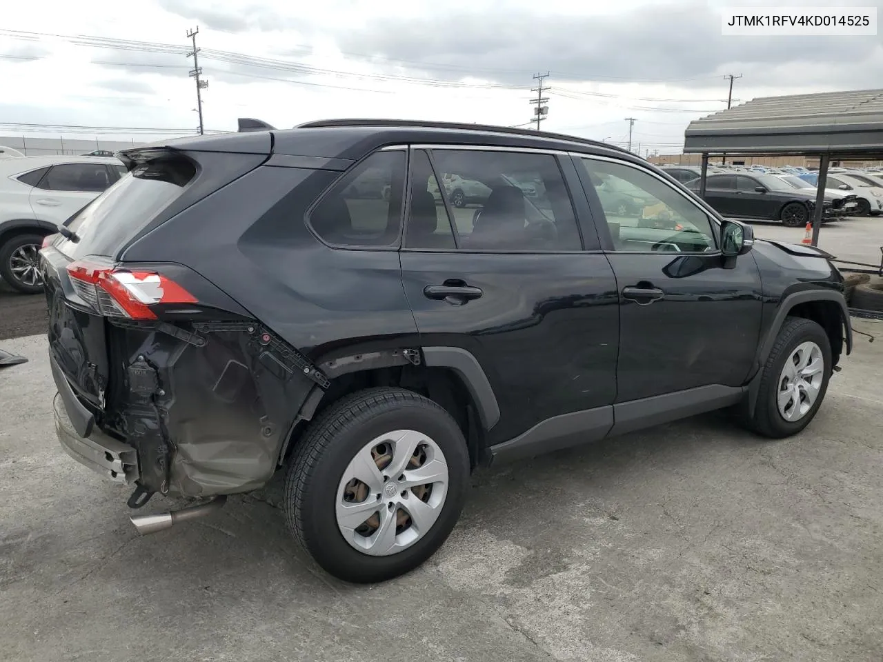 2019 Toyota Rav4 Le VIN: JTMK1RFV4KD014525 Lot: 72309194