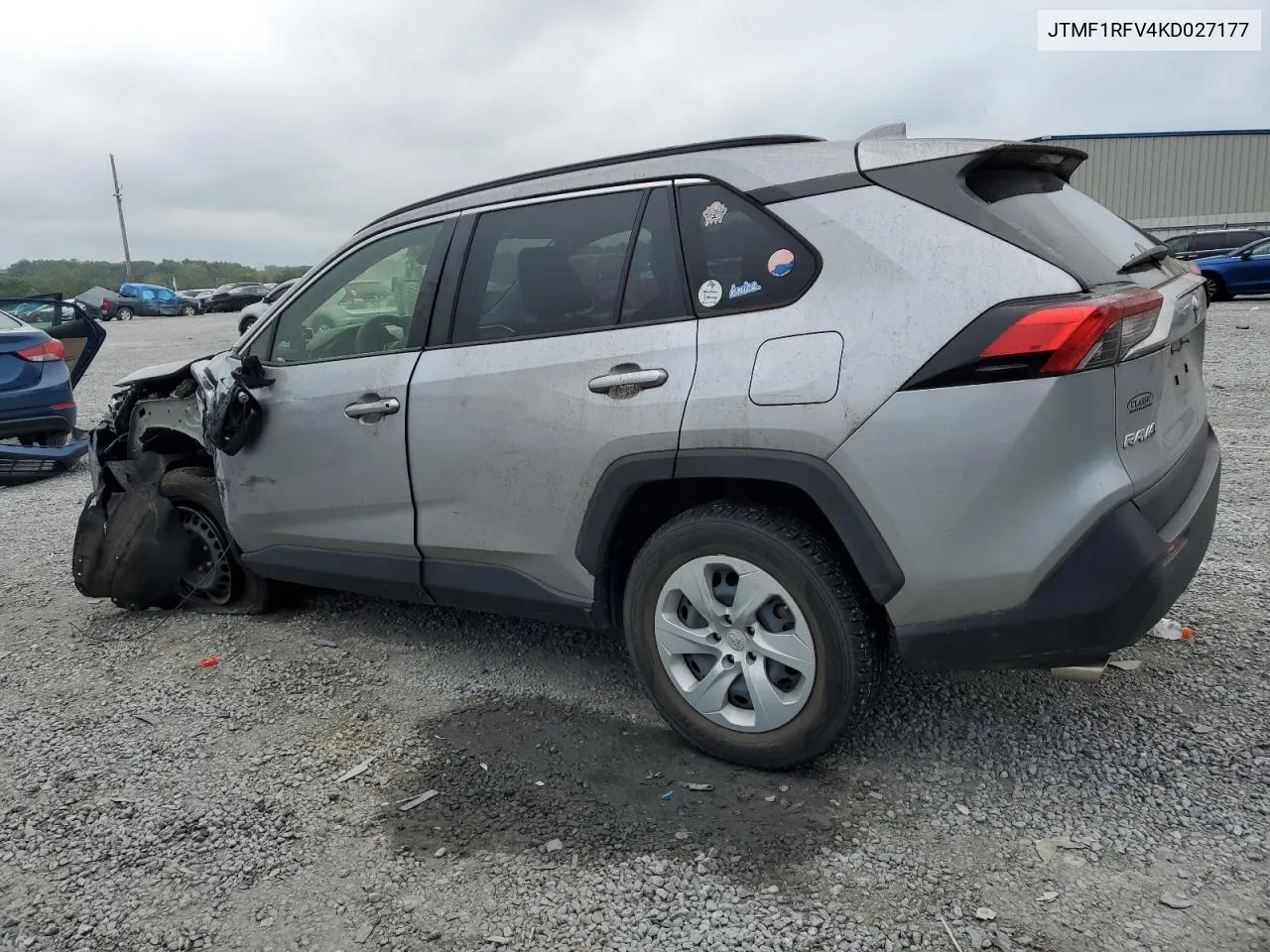 JTMF1RFV4KD027177 2019 Toyota Rav4 Le