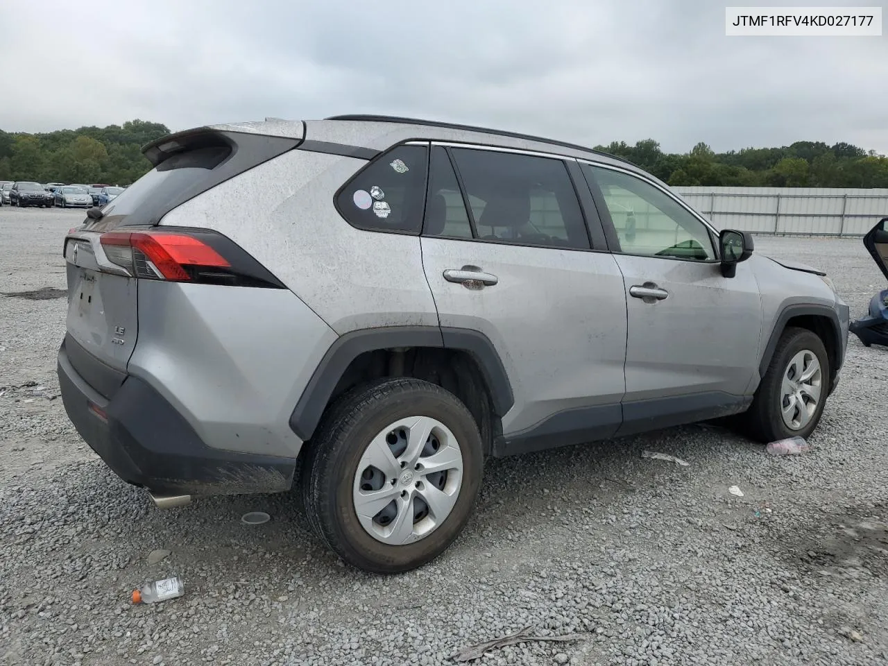 JTMF1RFV4KD027177 2019 Toyota Rav4 Le