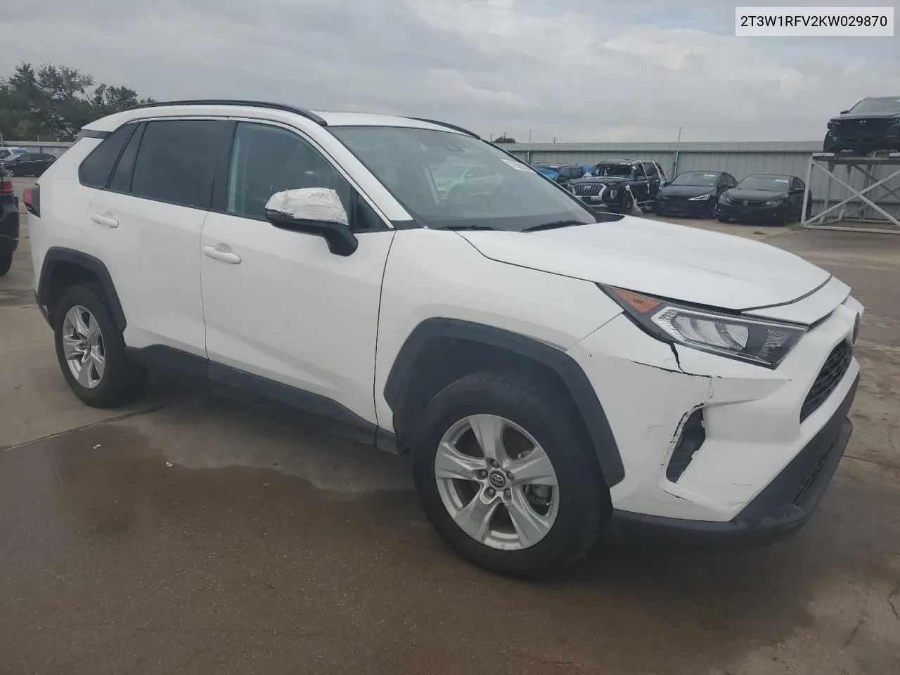 2019 Toyota Rav4 Xle VIN: 2T3W1RFV2KW029870 Lot: 72758424