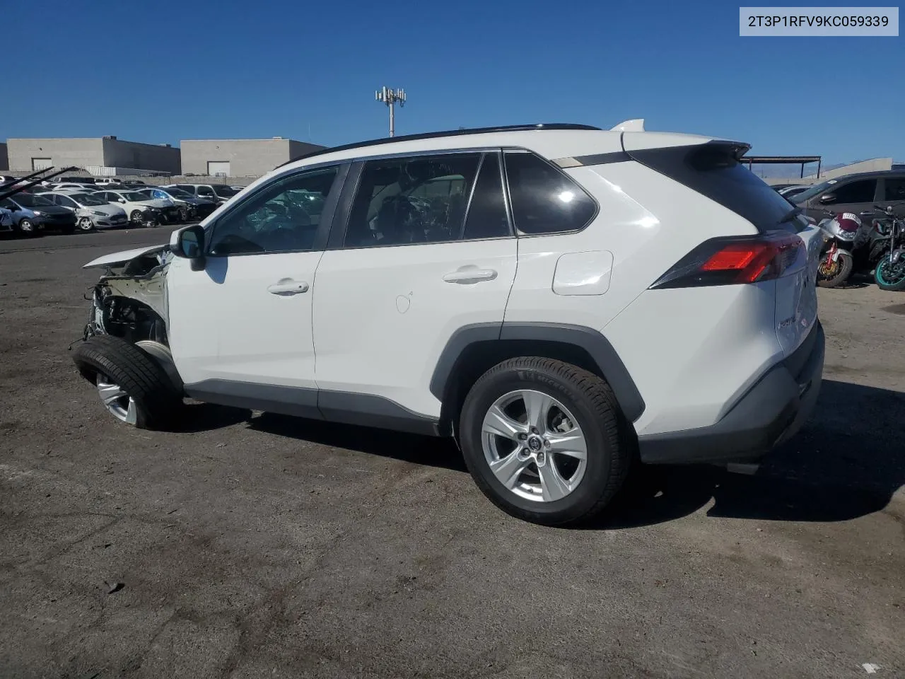 2T3P1RFV9KC059339 2019 Toyota Rav4 Xle