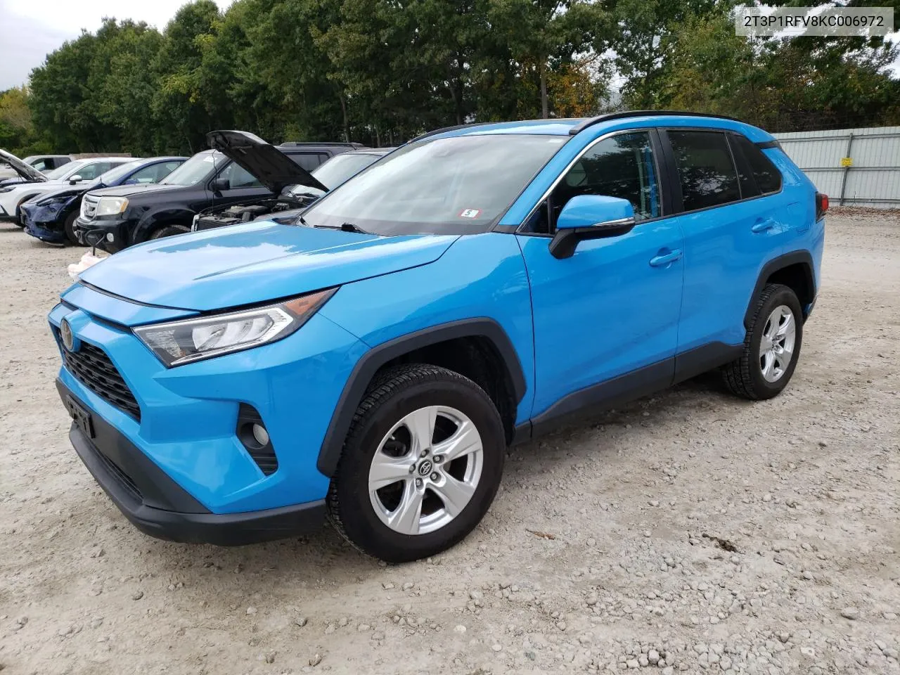 2019 Toyota Rav4 Xle VIN: 2T3P1RFV8KC006972 Lot: 72913944