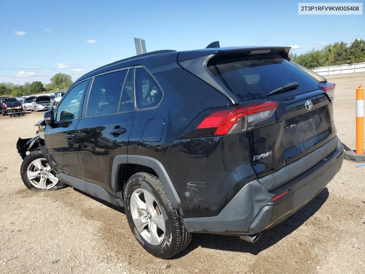 2T3P1RFV9KW005408 2019 Toyota Rav4 Xle