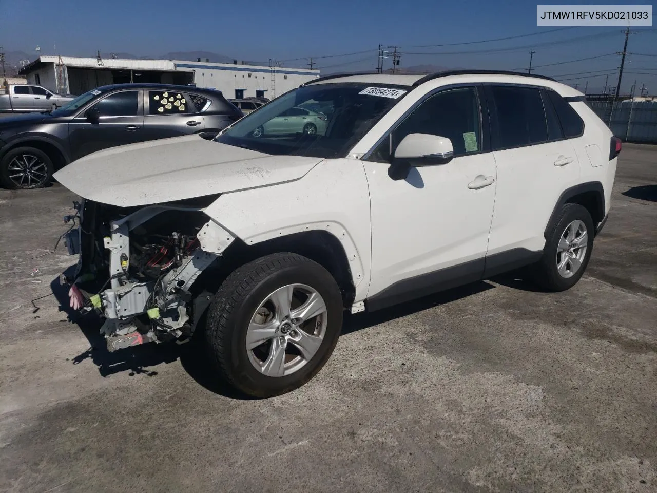 JTMW1RFV5KD021033 2019 Toyota Rav4 Xle