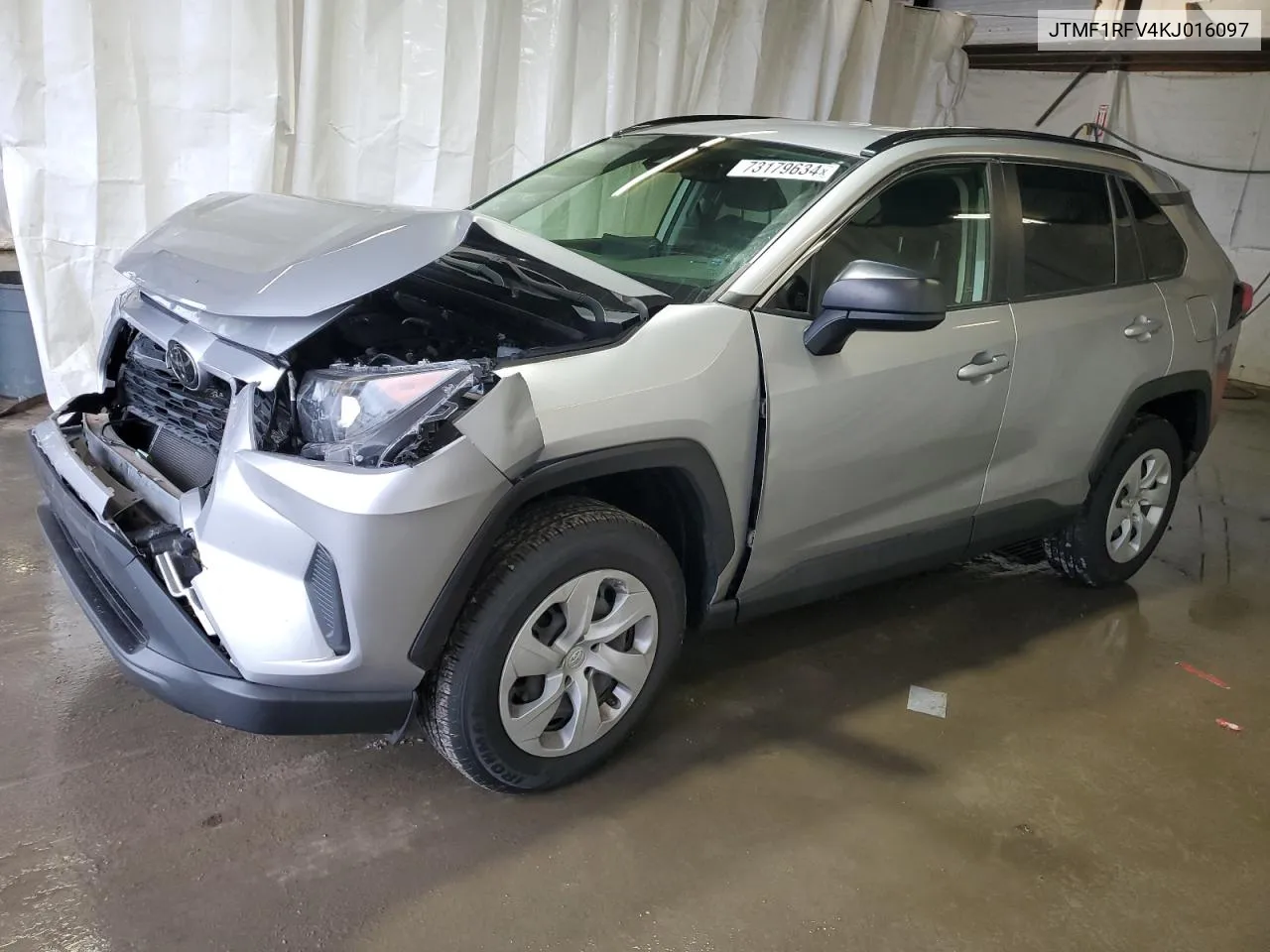 JTMF1RFV4KJ016097 2019 Toyota Rav4 Le