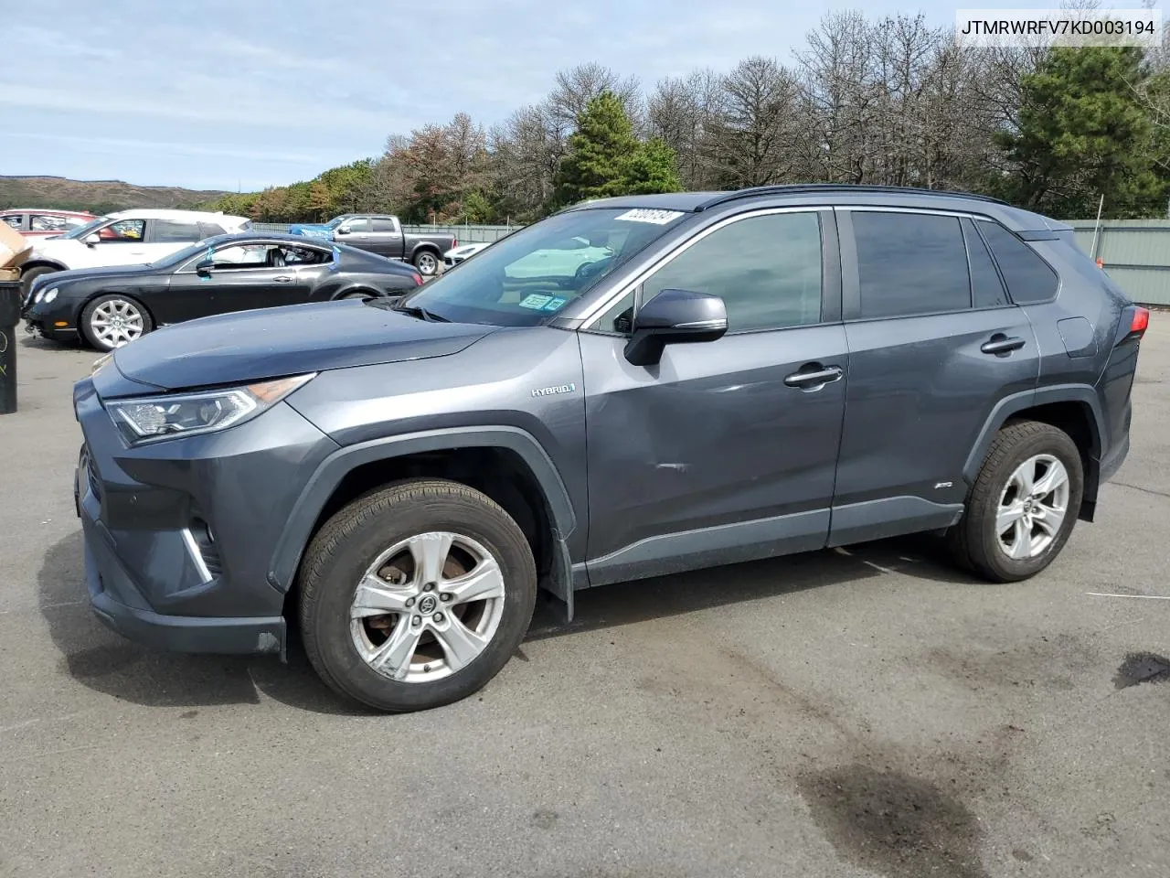 2019 Toyota Rav4 Xle VIN: JTMRWRFV7KD003194 Lot: 73205134