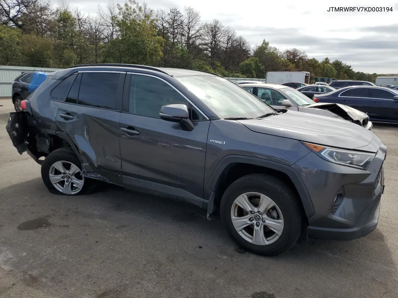 JTMRWRFV7KD003194 2019 Toyota Rav4 Xle