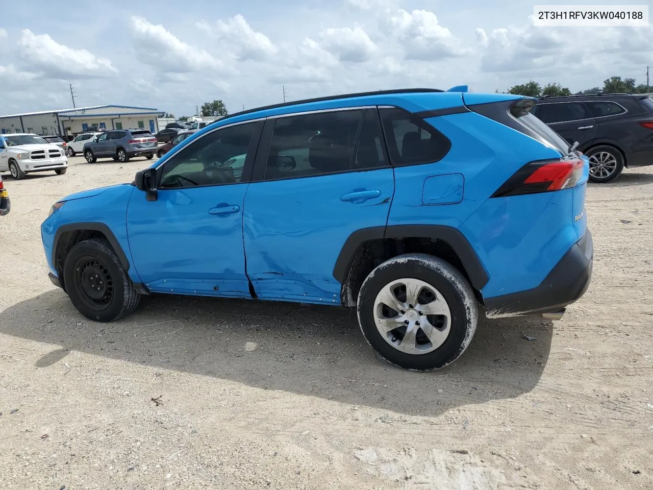 2019 Toyota Rav4 Le VIN: 2T3H1RFV3KW040188 Lot: 73354844