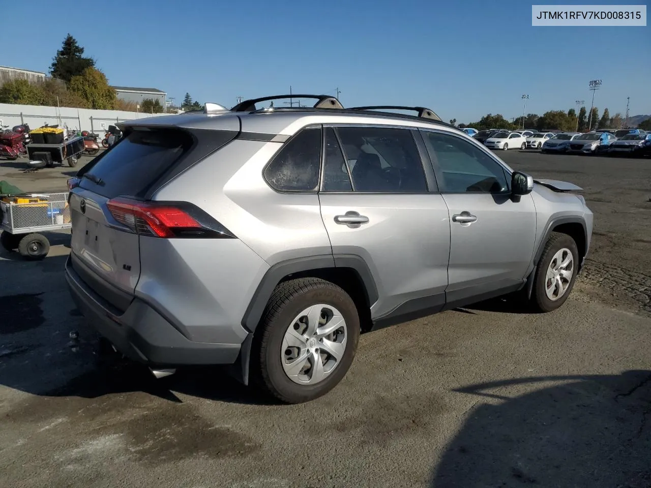 2019 Toyota Rav4 Le VIN: JTMK1RFV7KD008315 Lot: 73366604