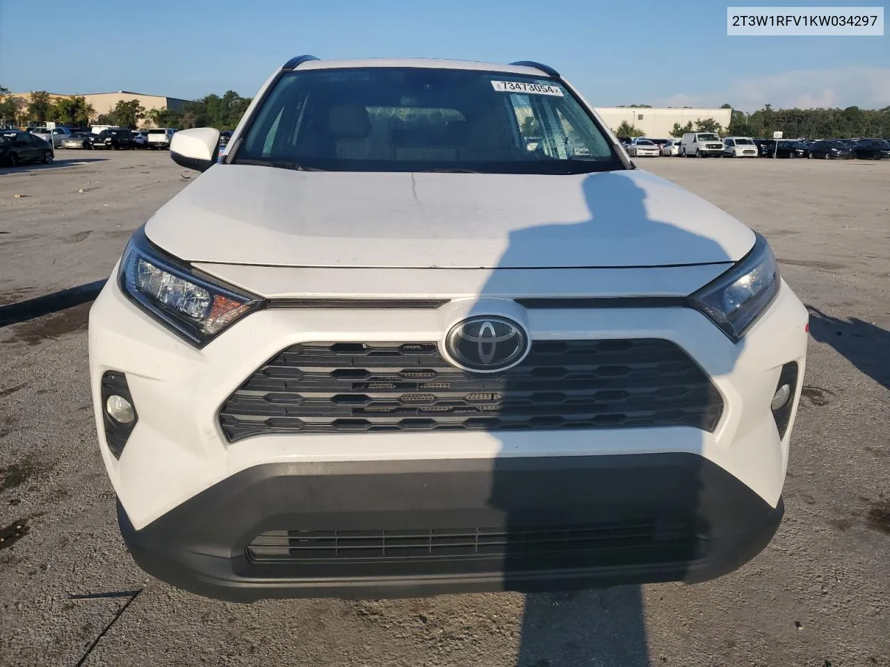 2019 Toyota Rav4 Xle VIN: 2T3W1RFV1KW034297 Lot: 73473054