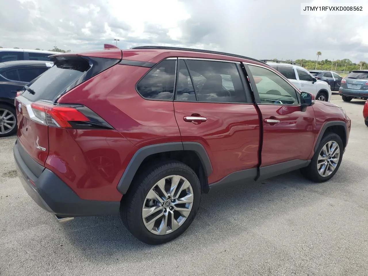 JTMY1RFVXKD008562 2019 Toyota Rav4 Limited