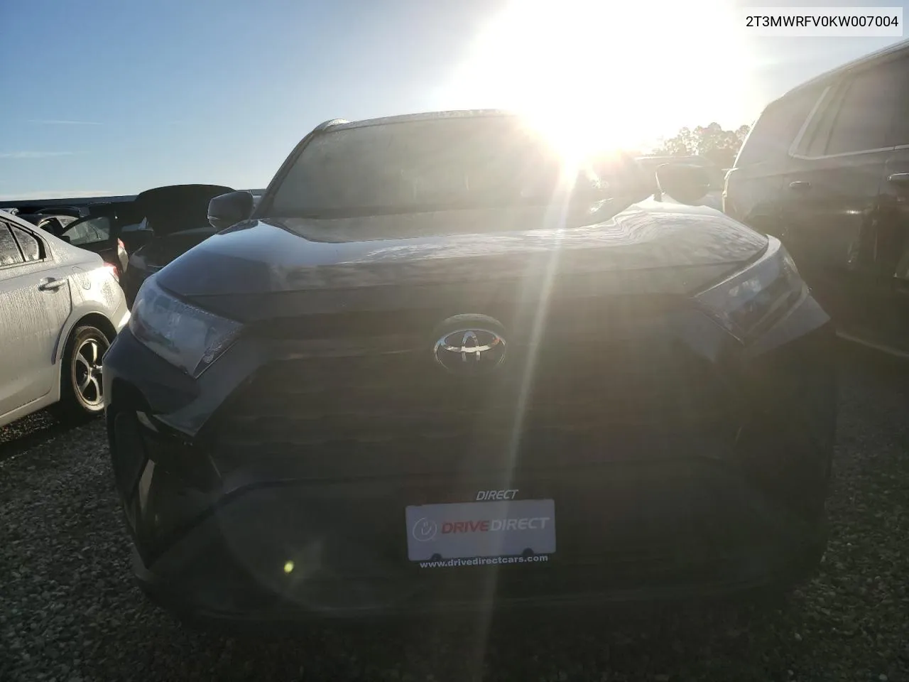 2019 Toyota Rav4 Le VIN: 2T3MWRFV0KW007004 Lot: 74360654