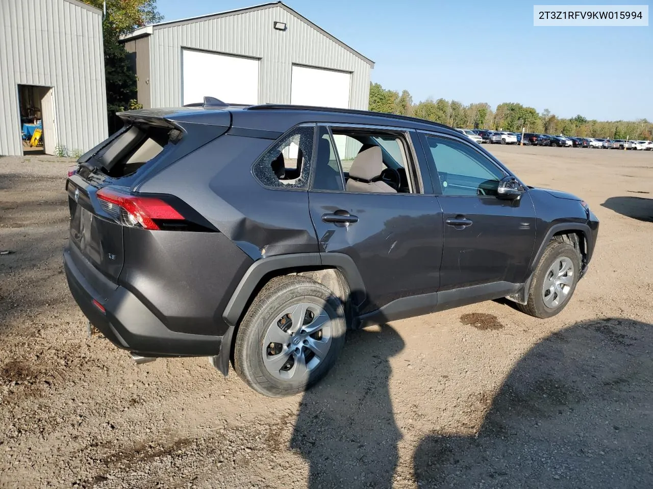 2T3Z1RFV9KW015994 2019 Toyota Rav4 Le