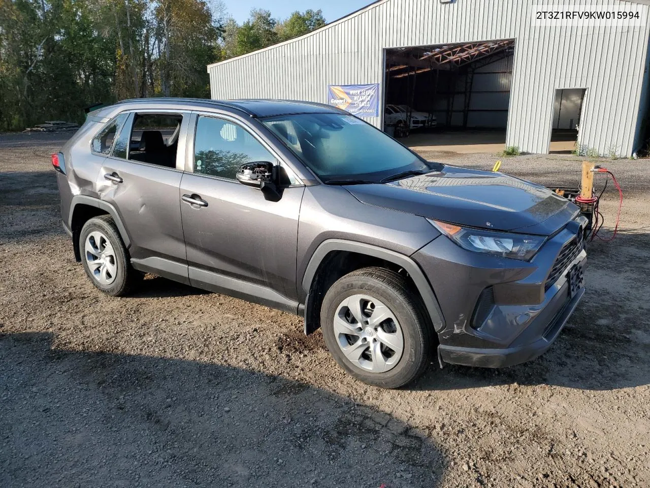 2T3Z1RFV9KW015994 2019 Toyota Rav4 Le