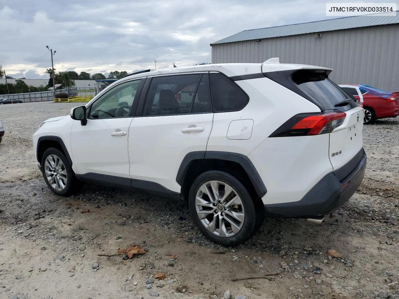 2019 Toyota Rav4 Xle Premium VIN: JTMC1RFV0KD033514 Lot: 74543724