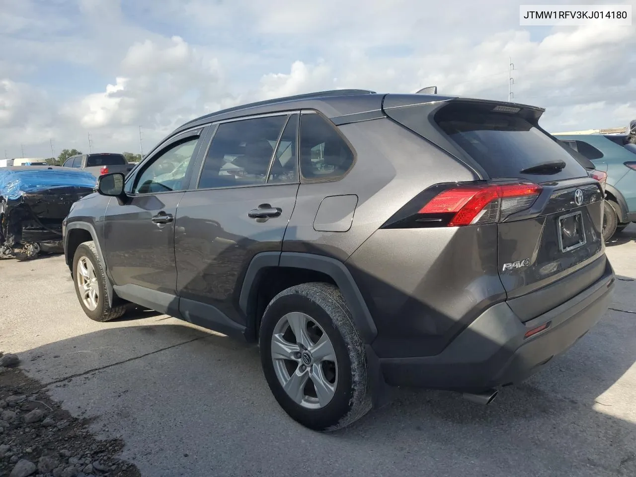 2019 Toyota Rav4 Xle VIN: JTMW1RFV3KJ014180 Lot: 75167794