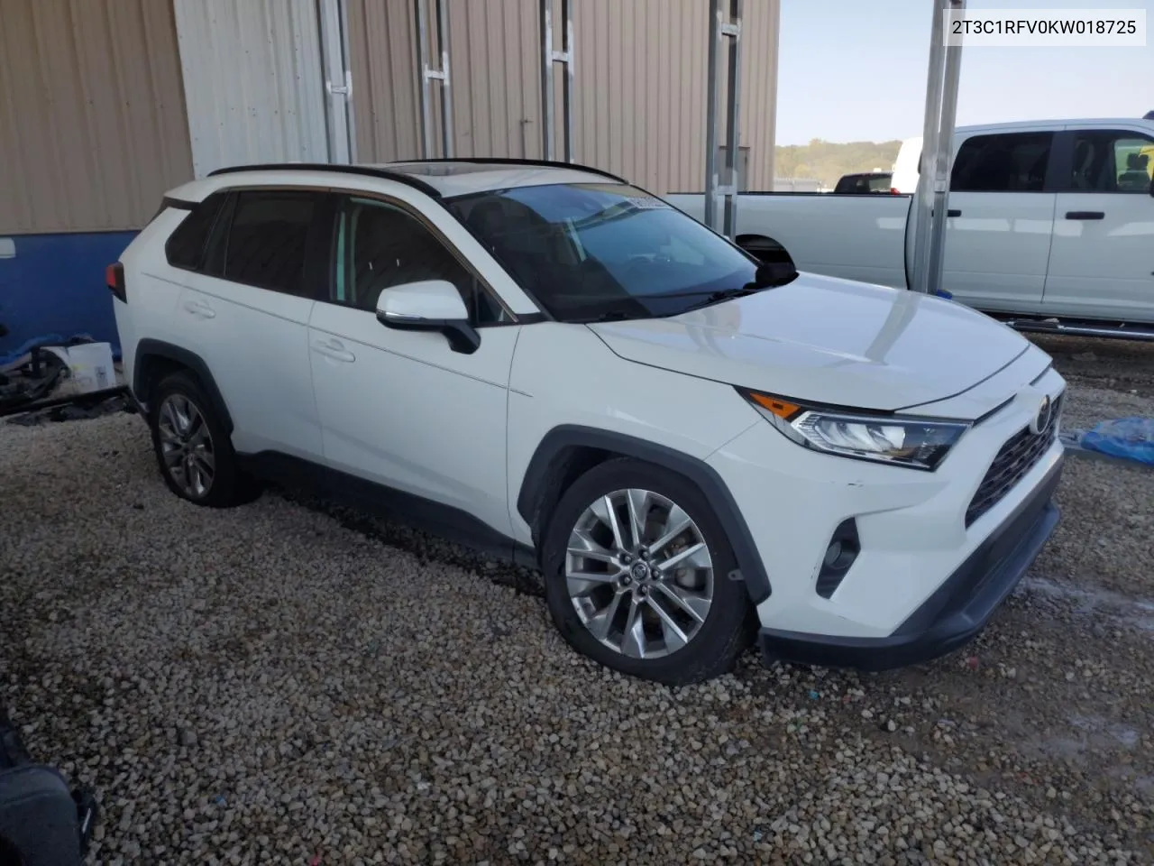 2019 Toyota Rav4 Xle Premium VIN: 2T3C1RFV0KW018725 Lot: 75300444