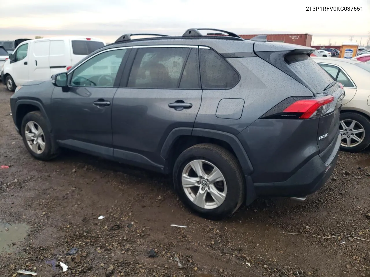 2T3P1RFV0KC037651 2019 Toyota Rav4 Xle