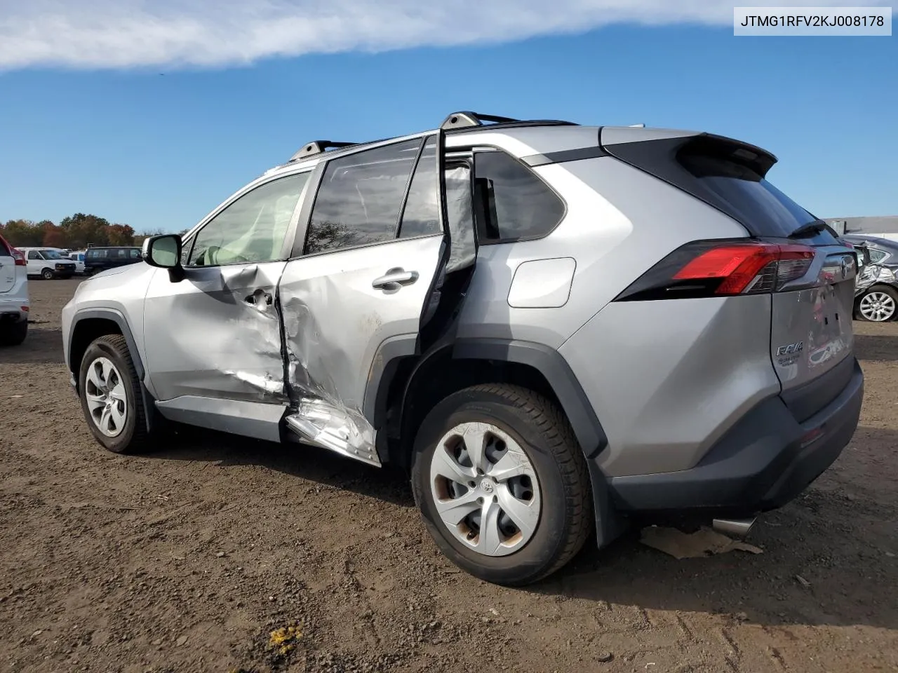 2019 Toyota Rav4 Le VIN: JTMG1RFV2KJ008178 Lot: 76134254