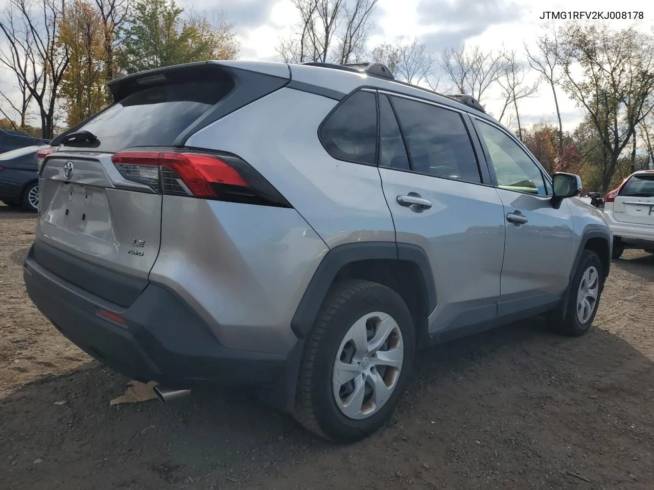 2019 Toyota Rav4 Le VIN: JTMG1RFV2KJ008178 Lot: 76134254