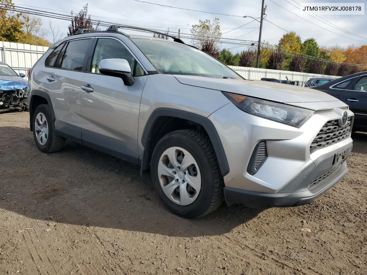 2019 Toyota Rav4 Le VIN: JTMG1RFV2KJ008178 Lot: 76134254