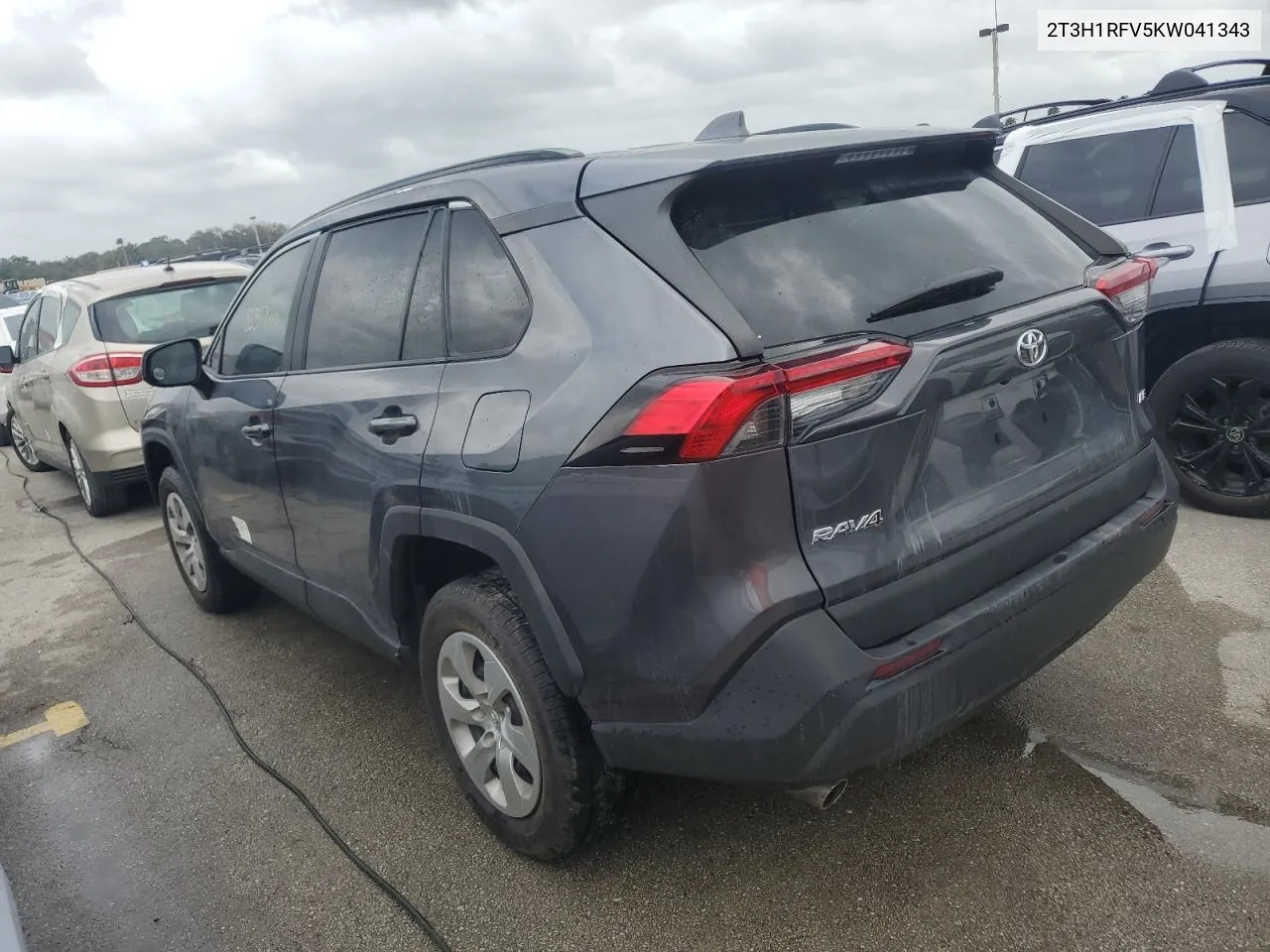 2019 Toyota Rav4 Le VIN: 2T3H1RFV5KW041343 Lot: 76345354