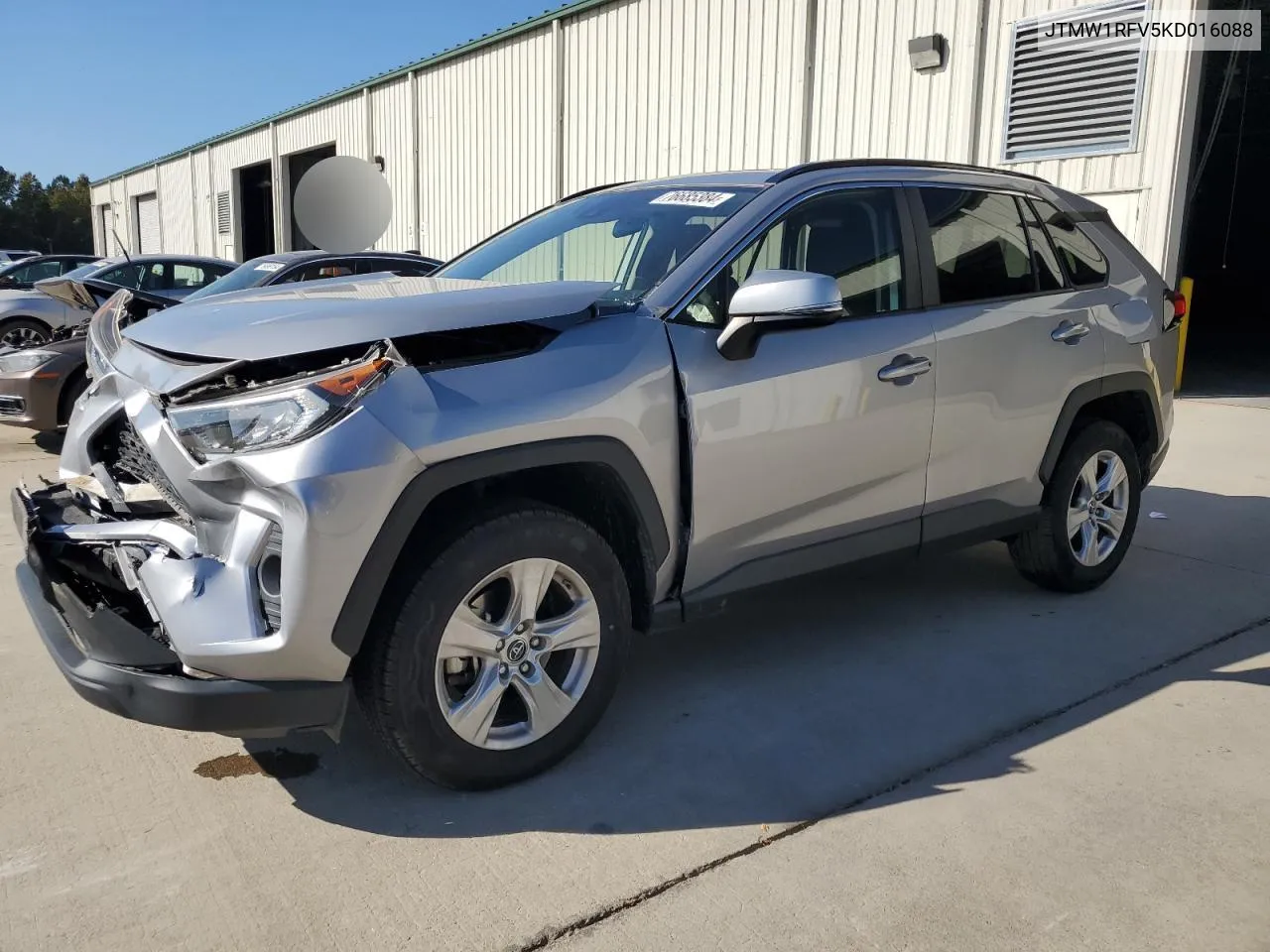 2019 Toyota Rav4 Xle VIN: JTMW1RFV5KD016088 Lot: 76685384