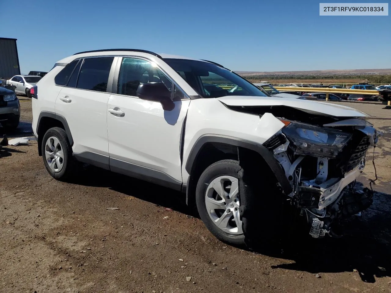 2019 Toyota Rav4 Le VIN: 2T3F1RFV9KC018334 Lot: 76705054