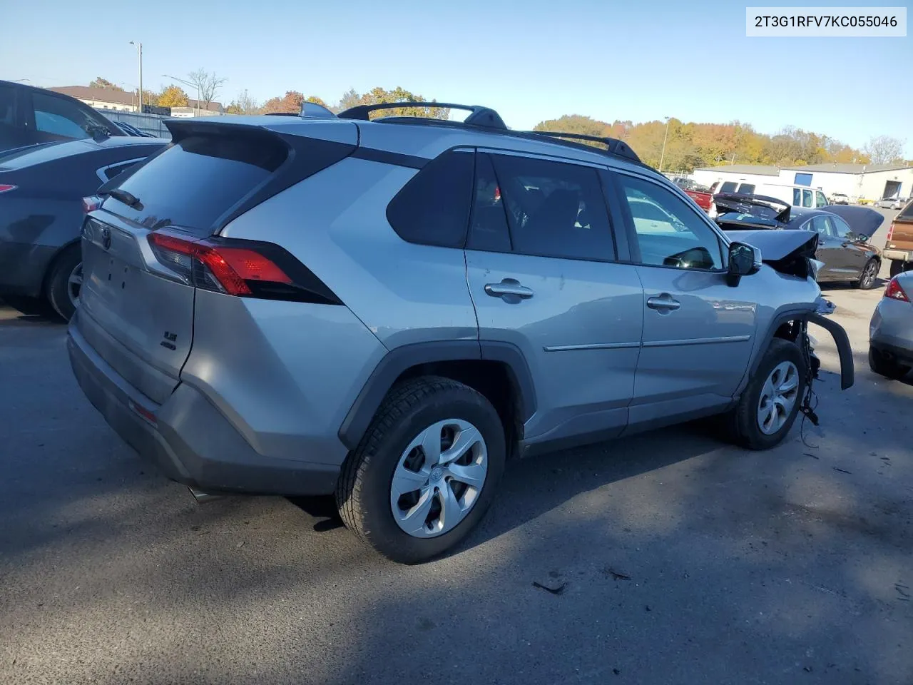 2019 Toyota Rav4 Le VIN: 2T3G1RFV7KC055046 Lot: 76960884