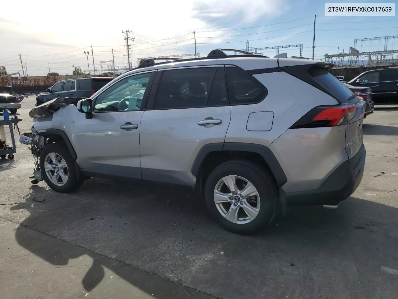 2019 Toyota Rav4 Xle VIN: 2T3W1RFVXKC017659 Lot: 77099164