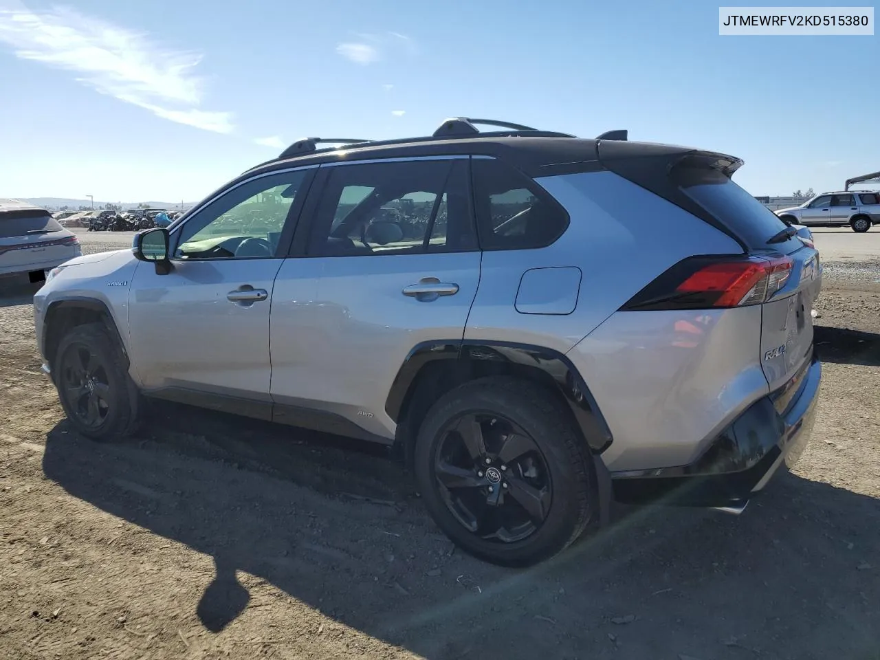 2019 Toyota Rav4 Xse VIN: JTMEWRFV2KD515380 Lot: 77225084