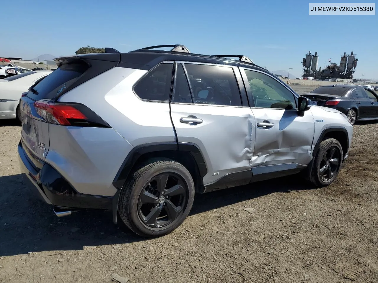 2019 Toyota Rav4 Xse VIN: JTMEWRFV2KD515380 Lot: 77225084