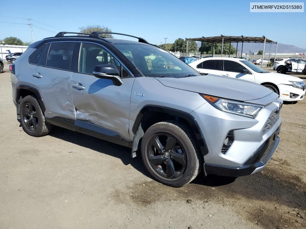 2019 Toyota Rav4 Xse VIN: JTMEWRFV2KD515380 Lot: 77225084