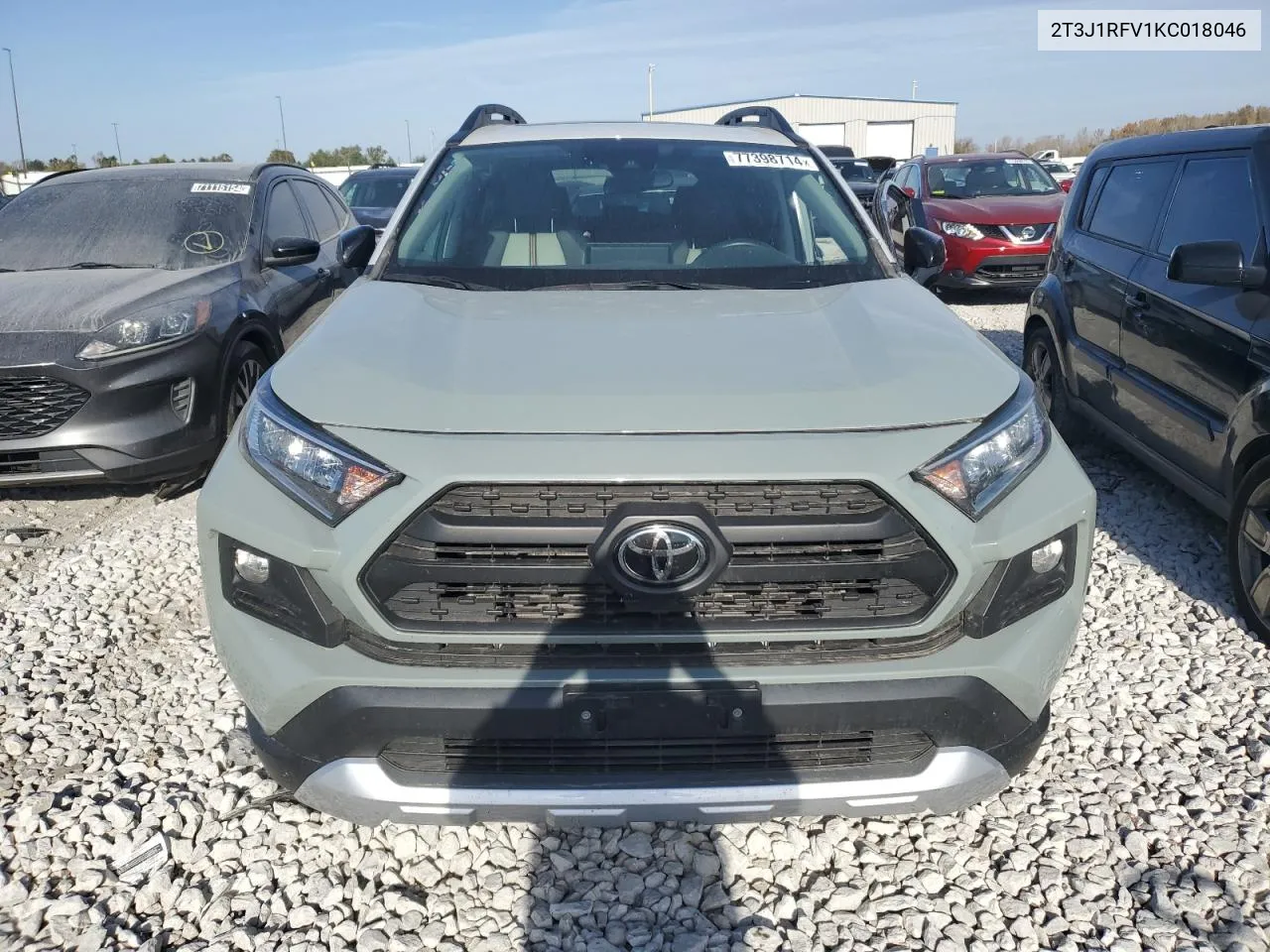 2019 Toyota Rav4 Adventure VIN: 2T3J1RFV1KC018046 Lot: 77398714