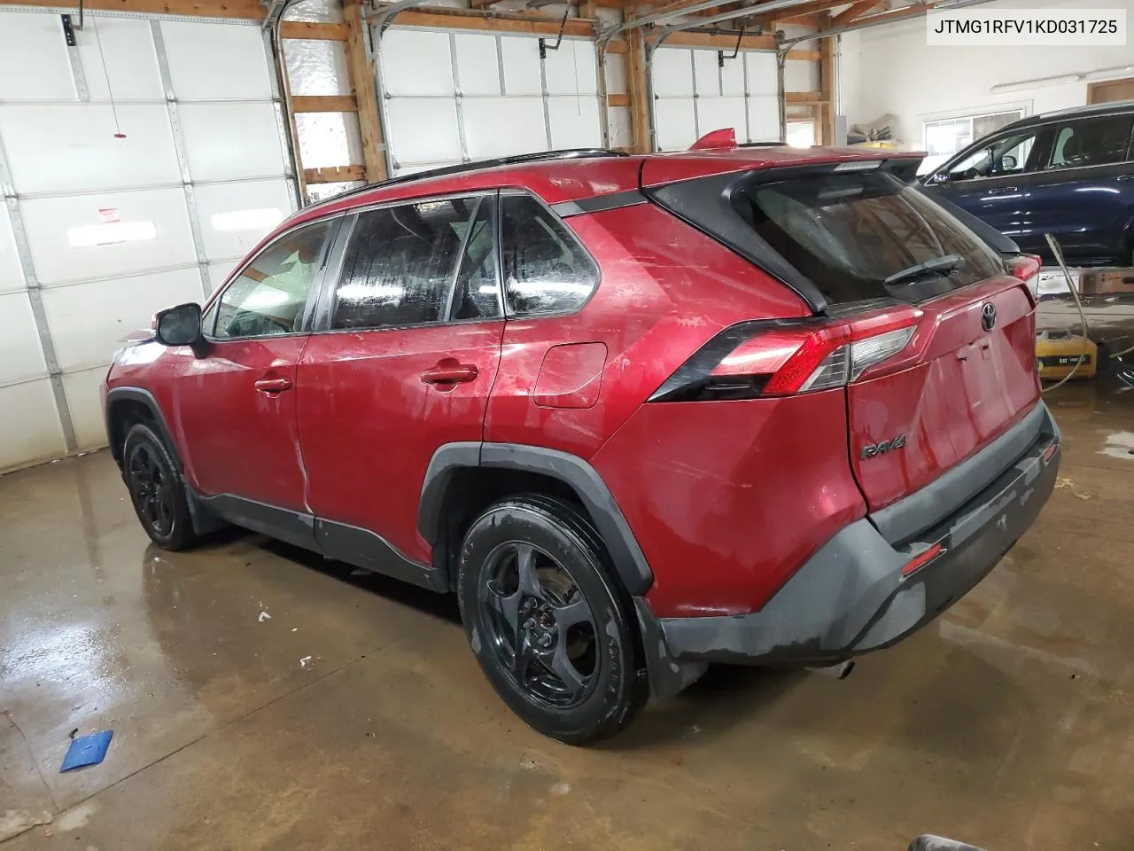 2019 Toyota Rav4 Le VIN: JTMG1RFV1KD031725 Lot: 77417294